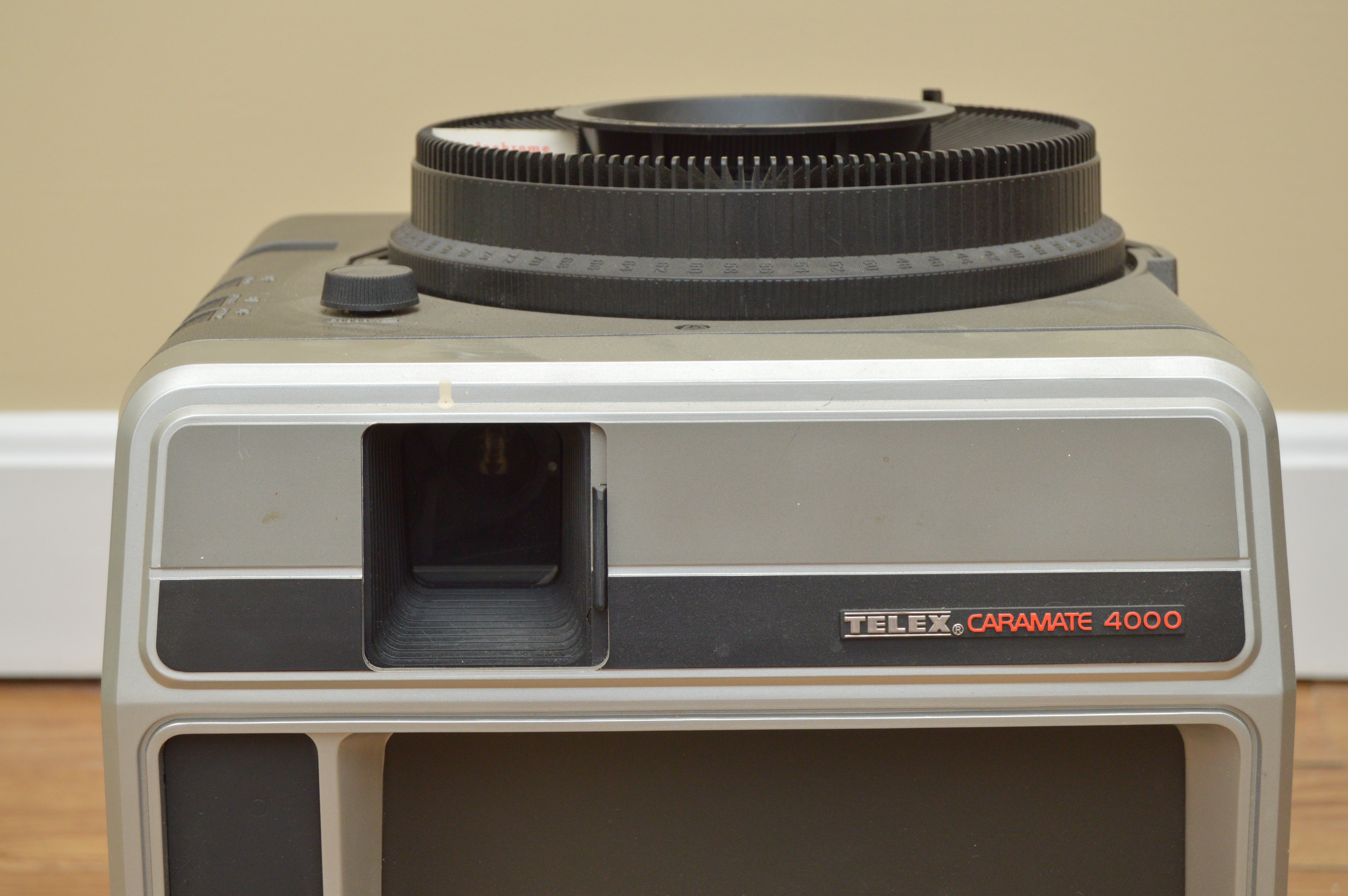 Vintage Telex Caramate 4000 Carousel Slide Viewer