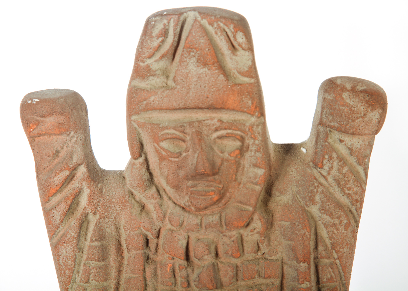 Pair of Ceramic Peruvian Style Figurines