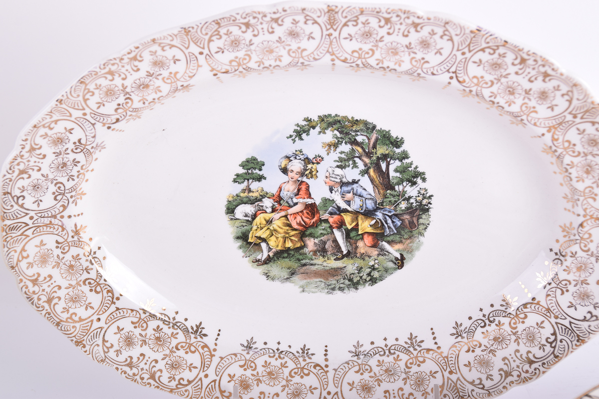 Vintage Royal Queen First Quality Original 22KT Gold Fine China