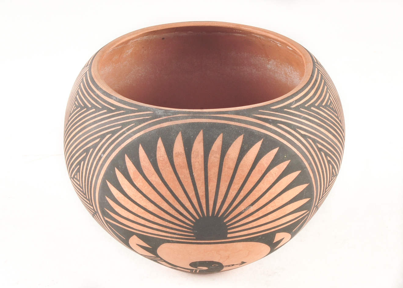 Signed Acoma Pottery Vessel
