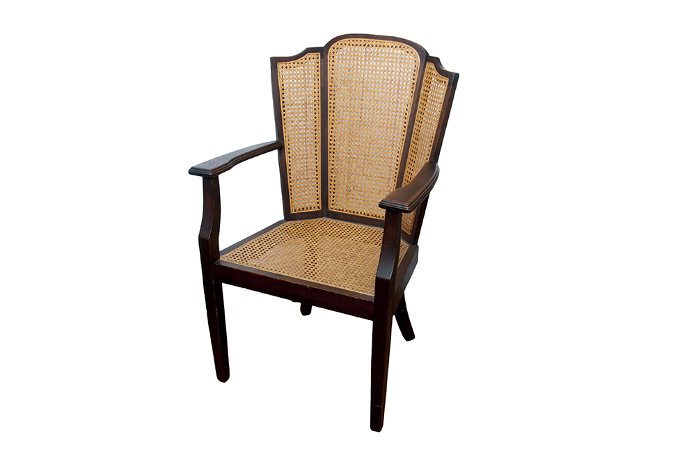 Antique Caned Arm Chair