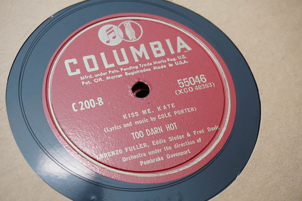Columbia Masterworks and Columbia Records 78 RPMs Albums