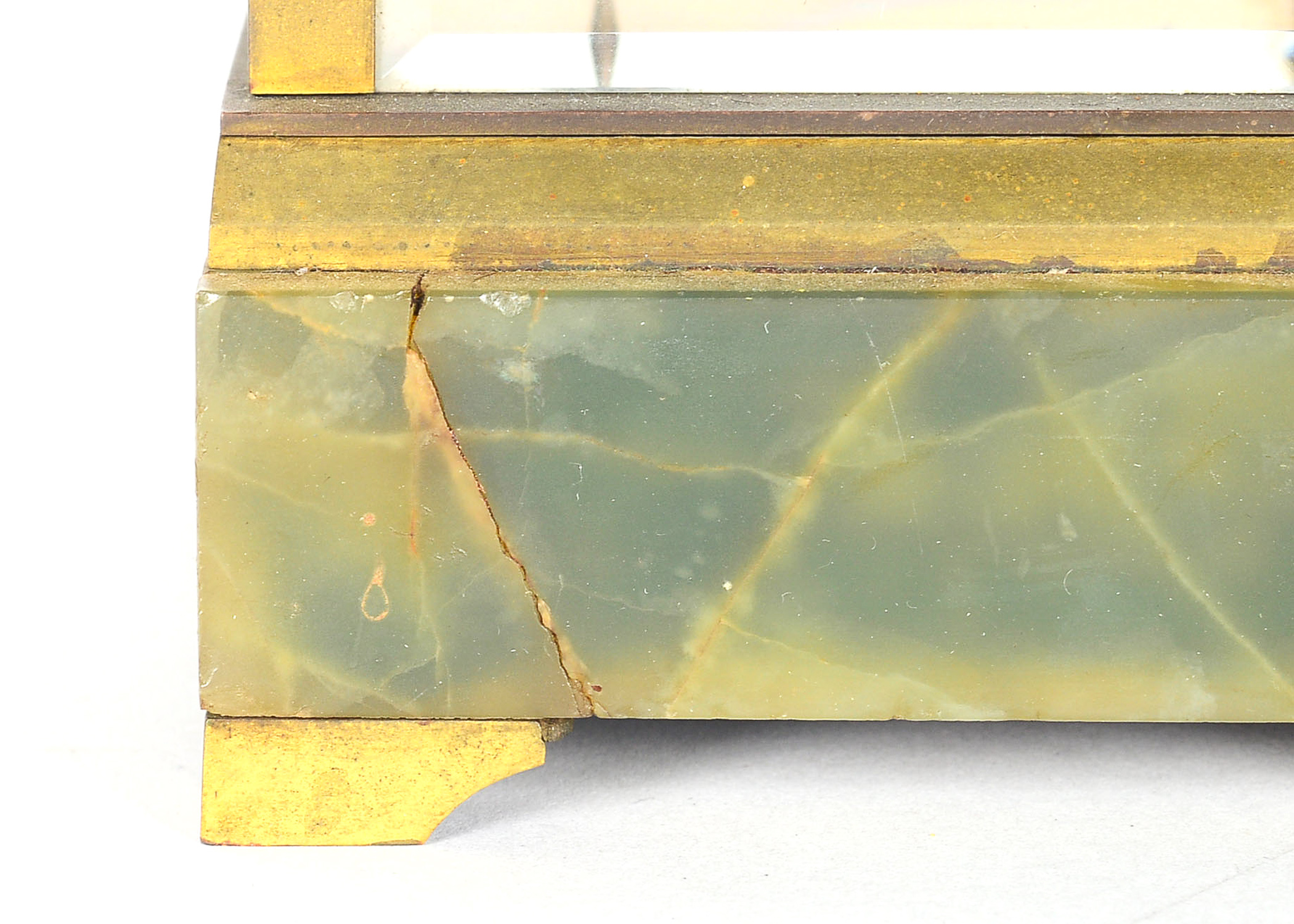 19th Century French Mercury Pendulum Mantel Clock