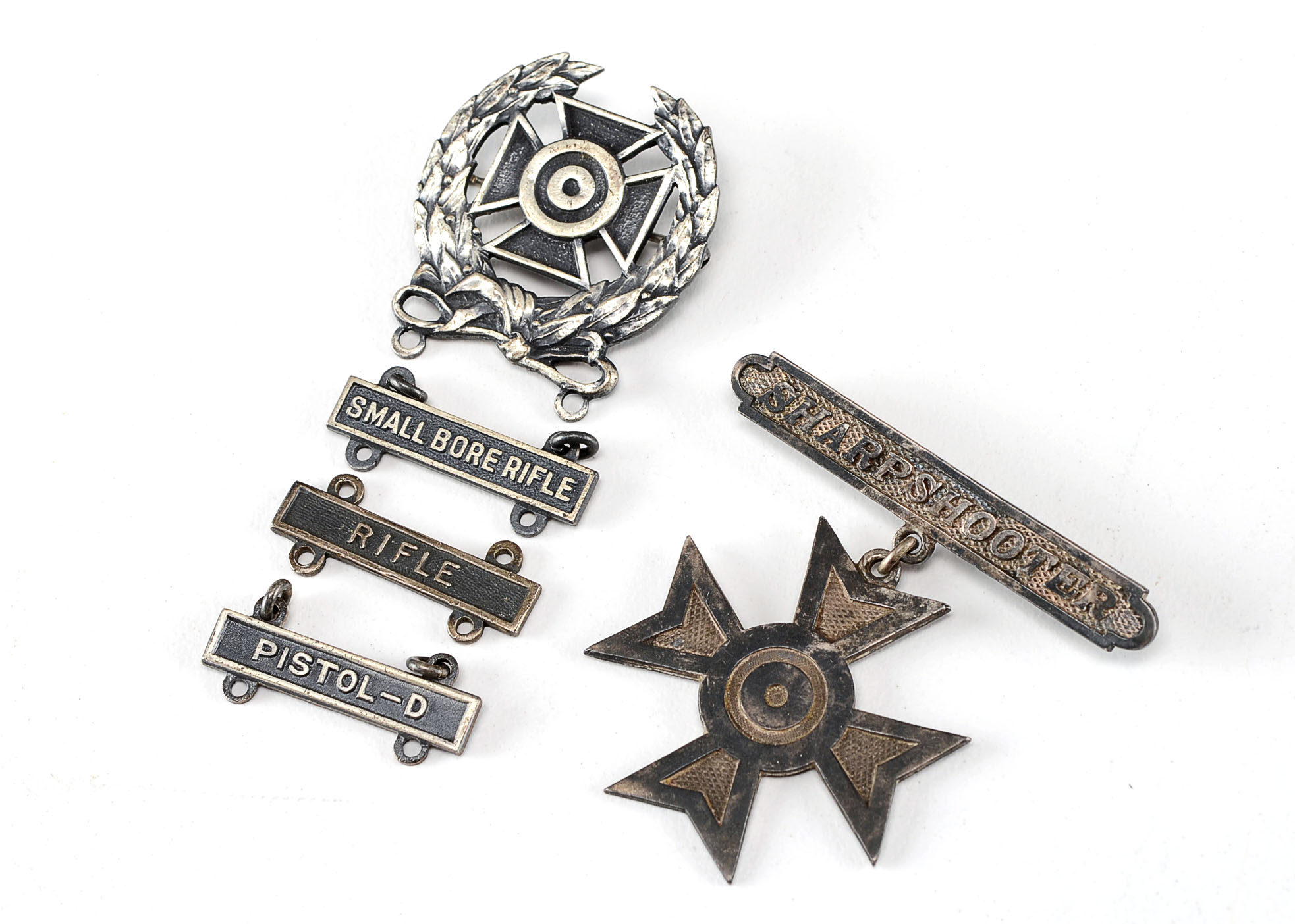 Pair of Korean War Era Marksman Medals