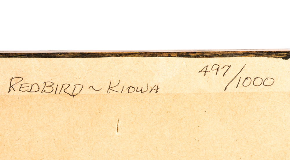 Artist Signed Print by Robert Redbird