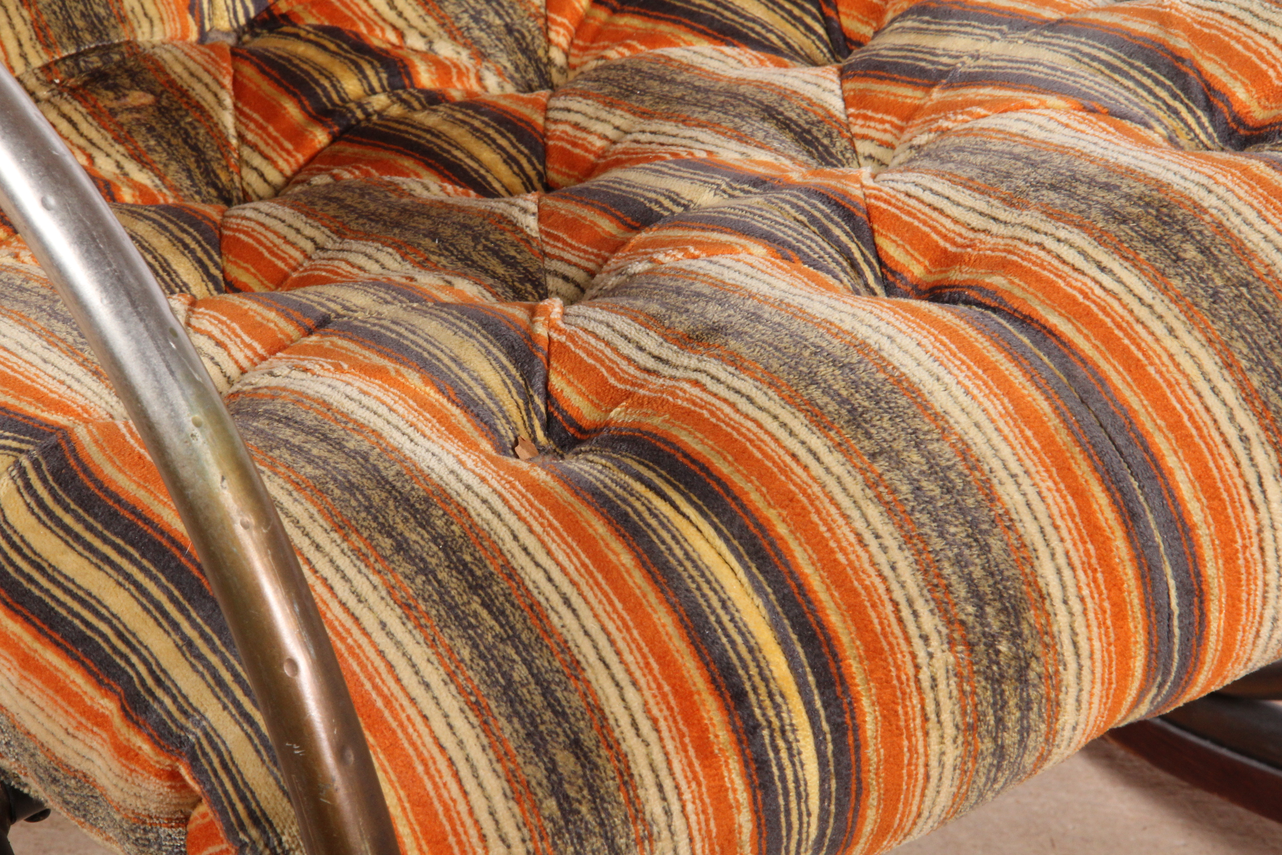 Original 1970s Lee Woodard Sculptural Rocking Chair