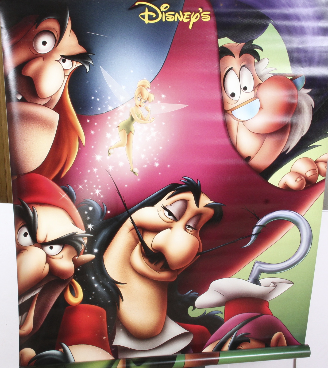 Disney's Peter Pan Graphic Two Sided Wall Hanging