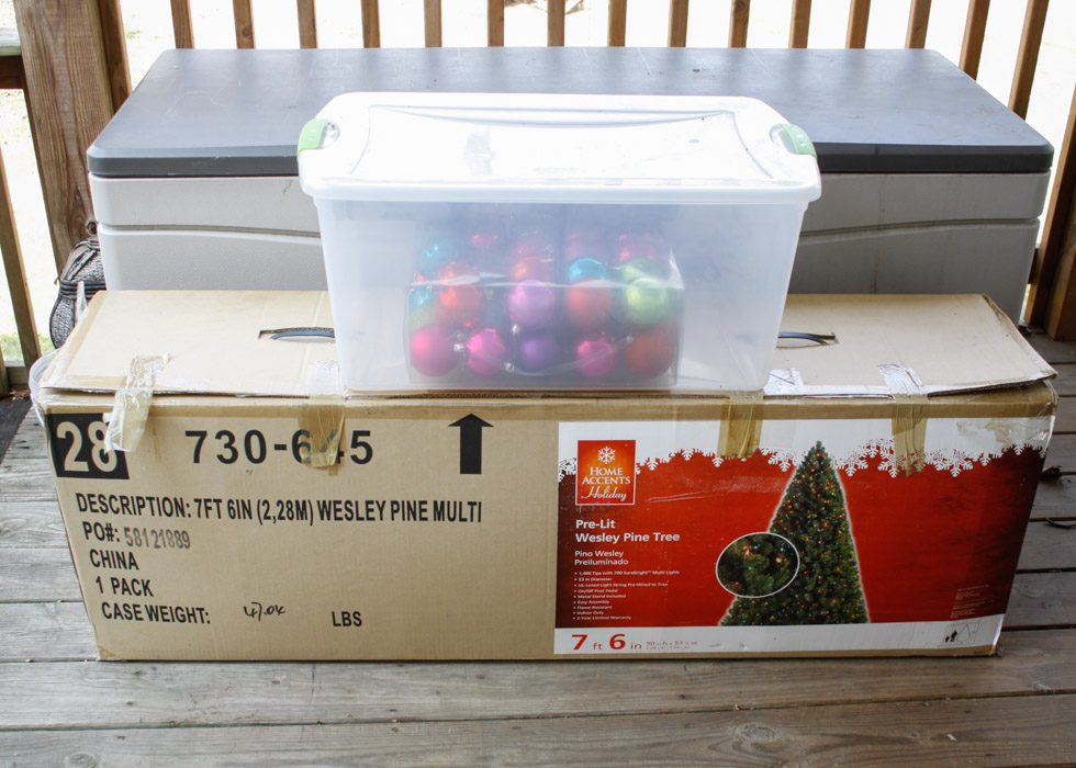 Home Accents Holiday PreLit Wesley Pine Tree EBTH