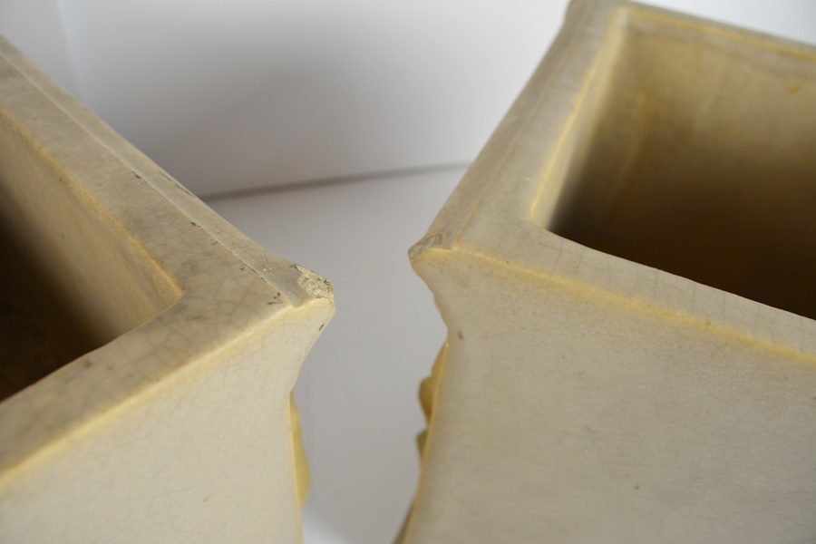 Circa 1885 Rookwood Pottery Faience Architectural Planter