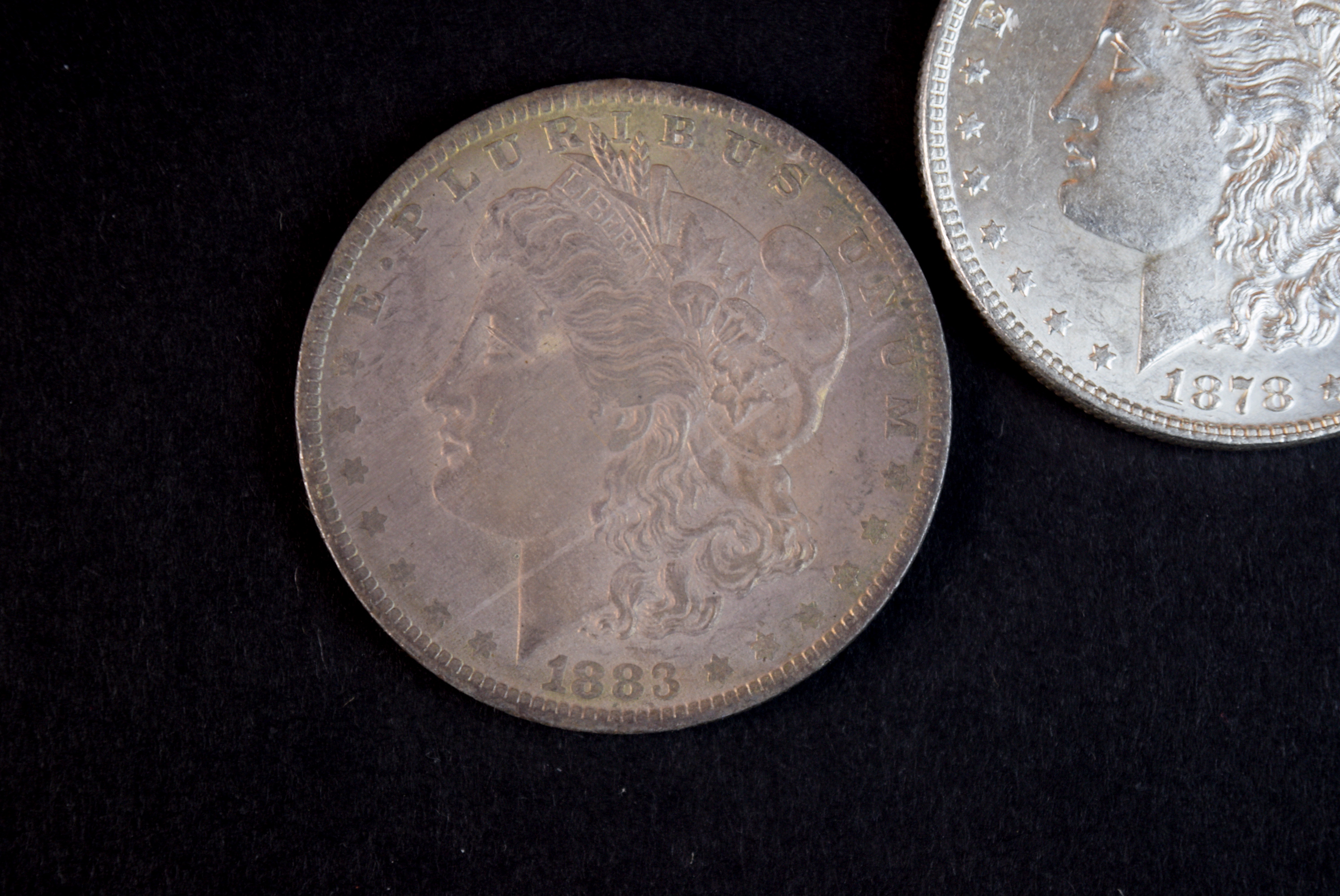 1883 O, 1878 P, 1879 O VAM Silver Morgan Dollars