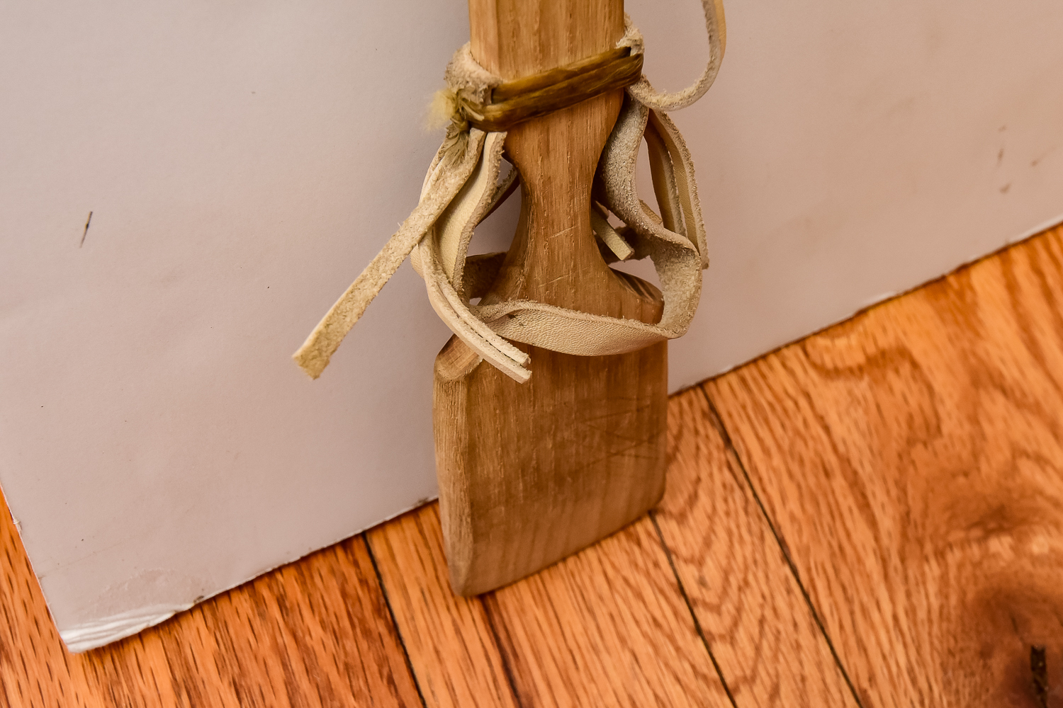 Modern-Made Atlatl and Two Spears