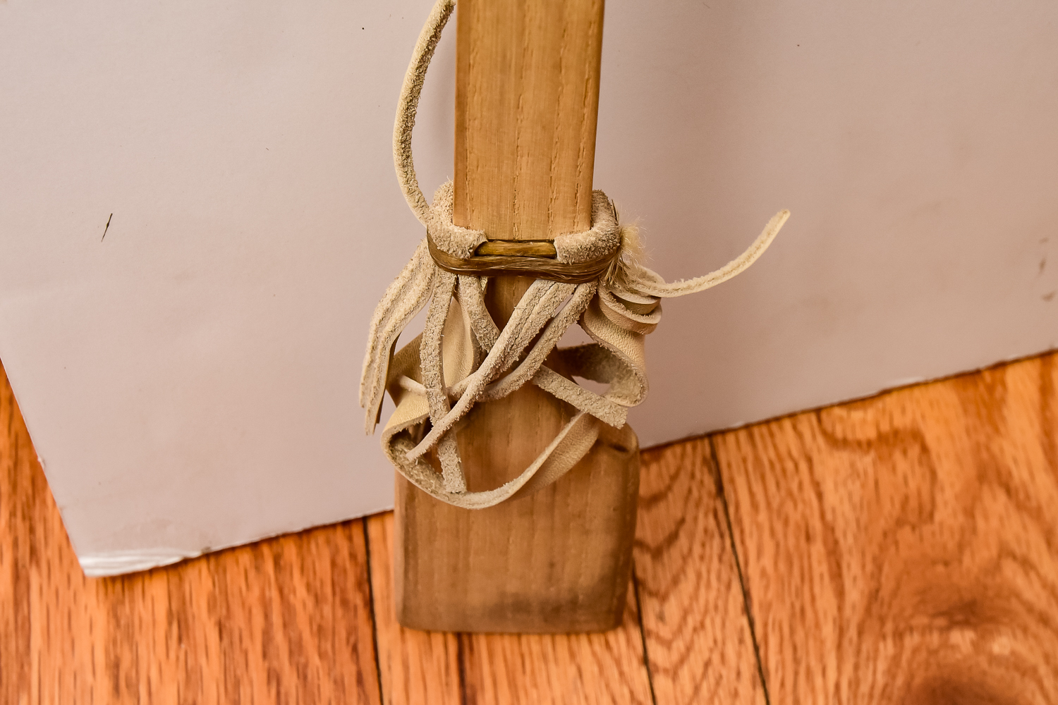 Modern-Made Atlatl and Two Spears