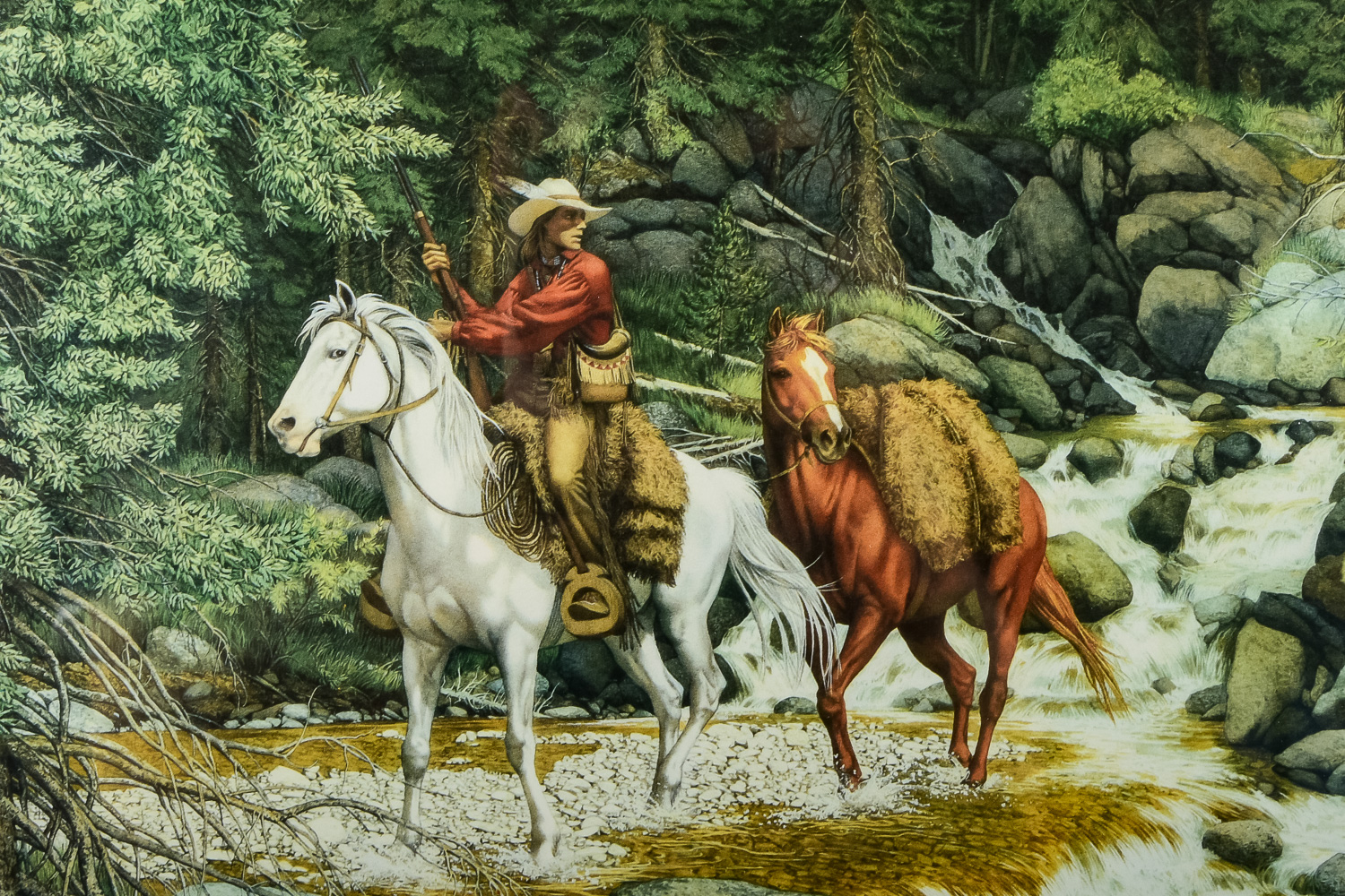 Bev Doolittle "The Forest Has Eyes" Limited Edition Print