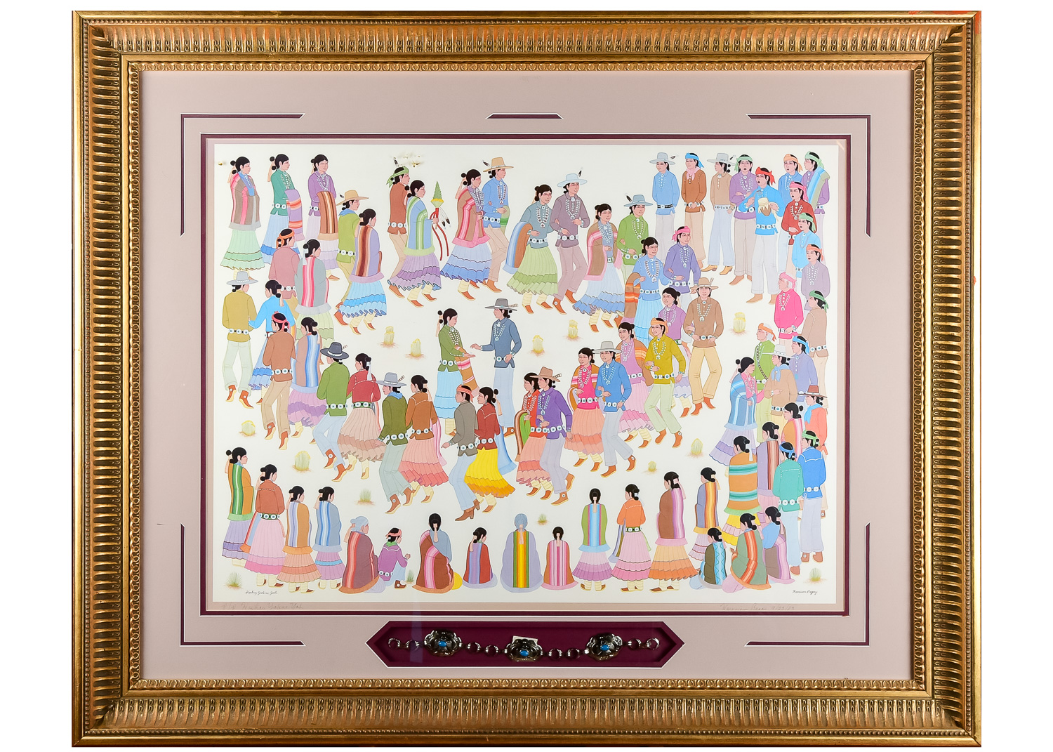 Harrison Begay Printer's Proof Offset Lithograph