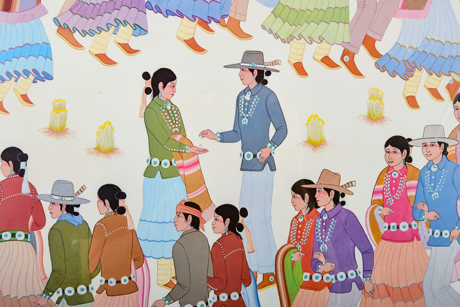 Harrison Begay Printer's Proof Offset Lithograph