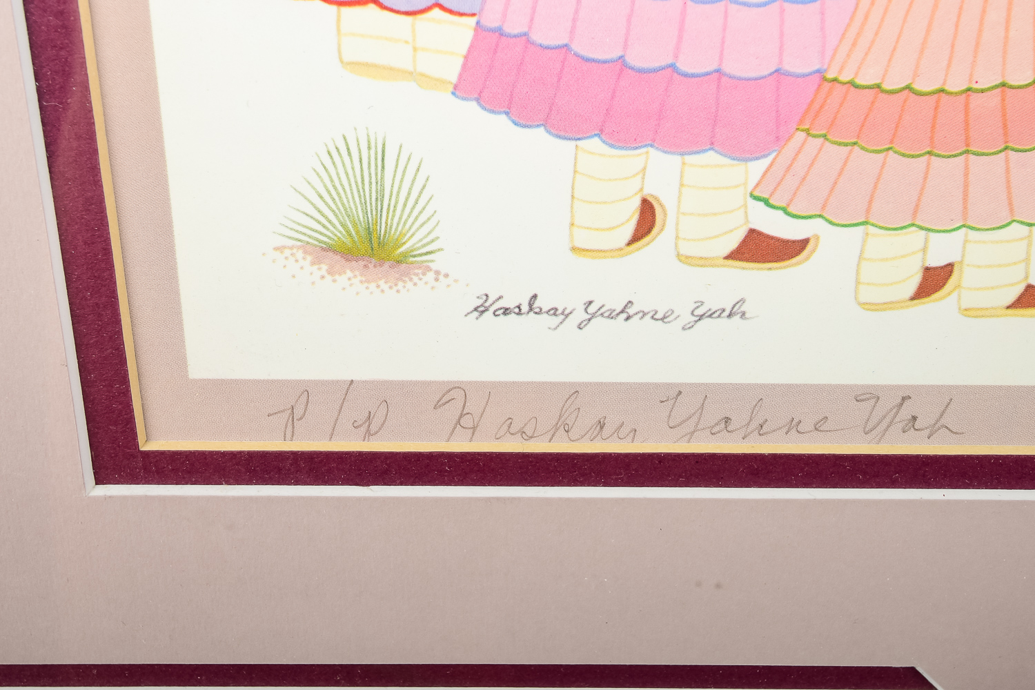 Harrison Begay Printer's Proof Offset Lithograph