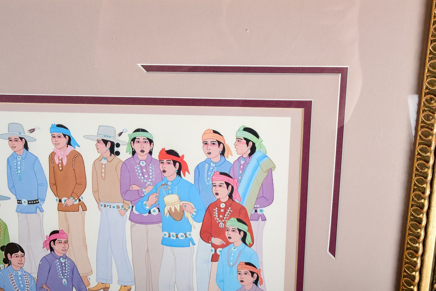 Harrison Begay Printer's Proof Offset Lithograph