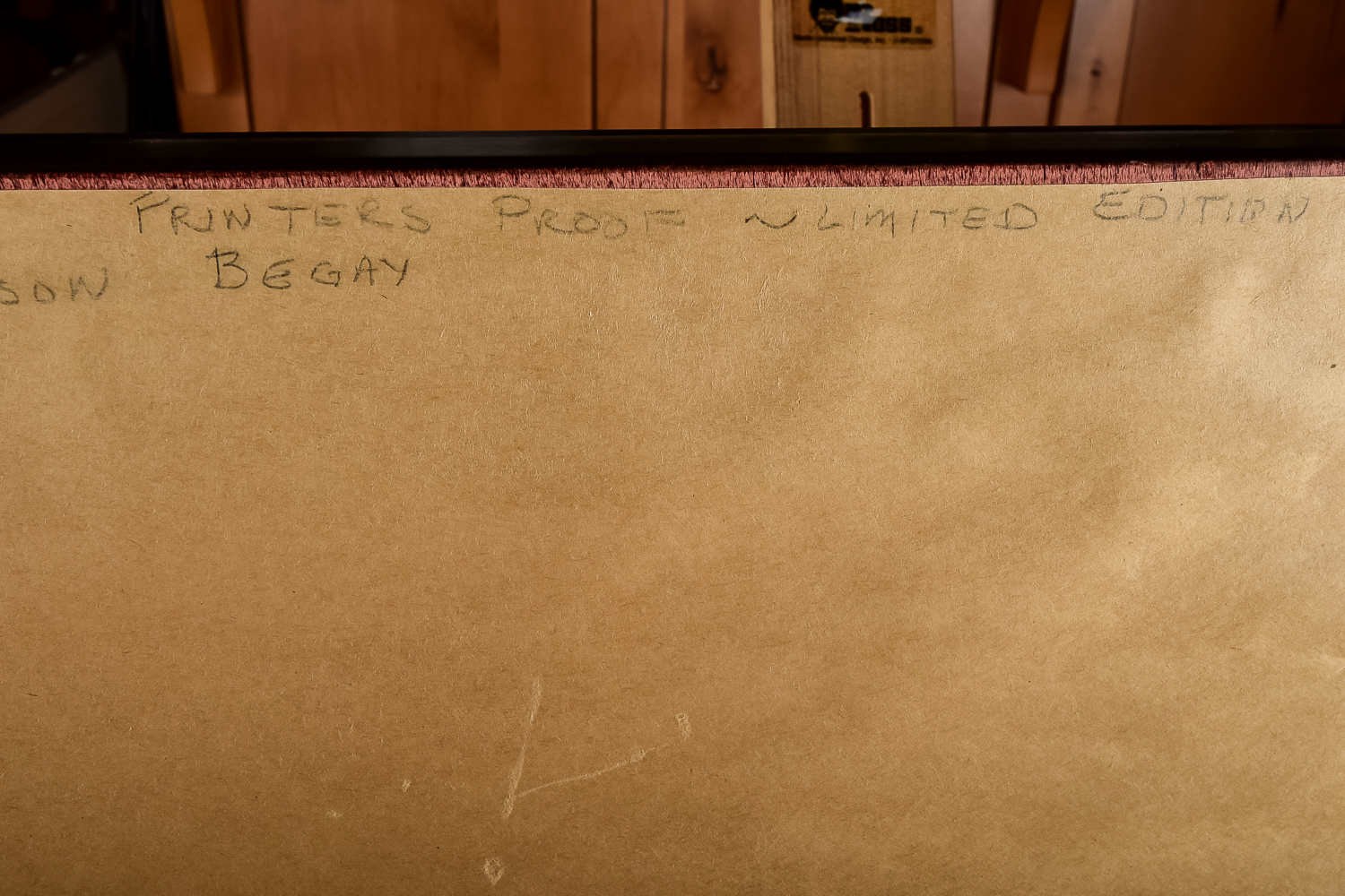 Harrison Begay Printer's Proof Offset Lithograph