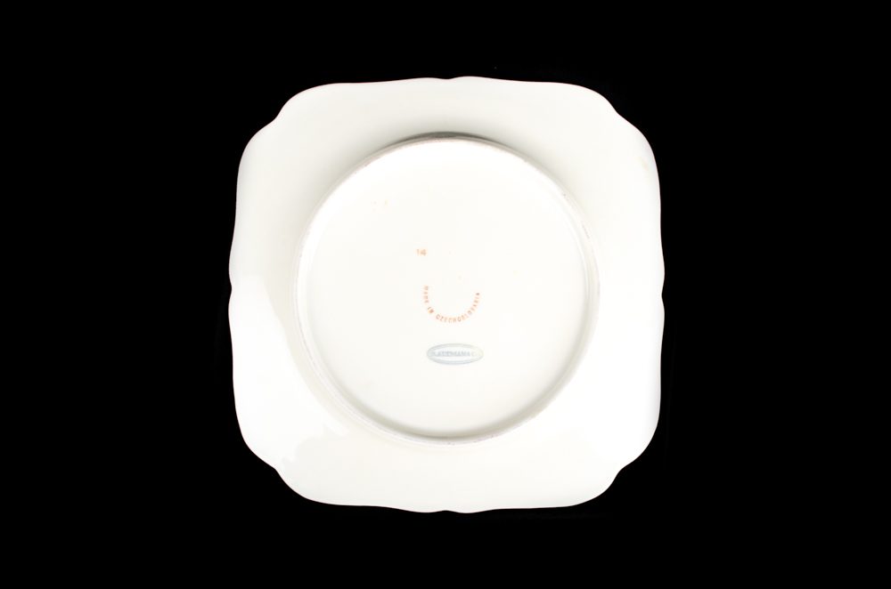 Set of Czechoslovakian Square Plates