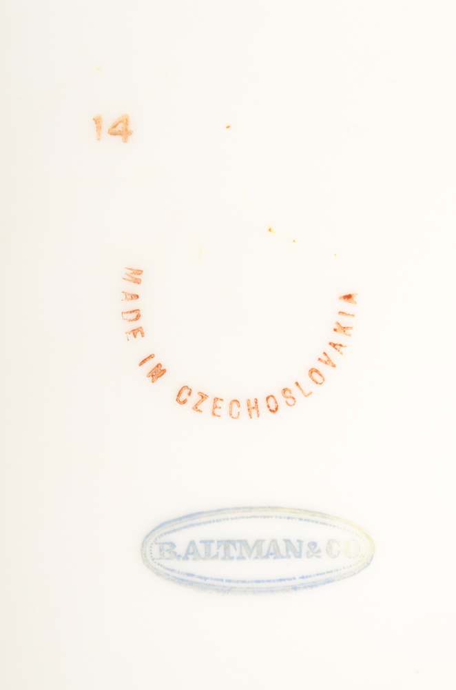 Set of Czechoslovakian Square Plates