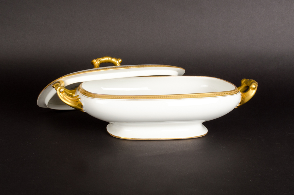 Pouyat Limoges Covered Vegetable