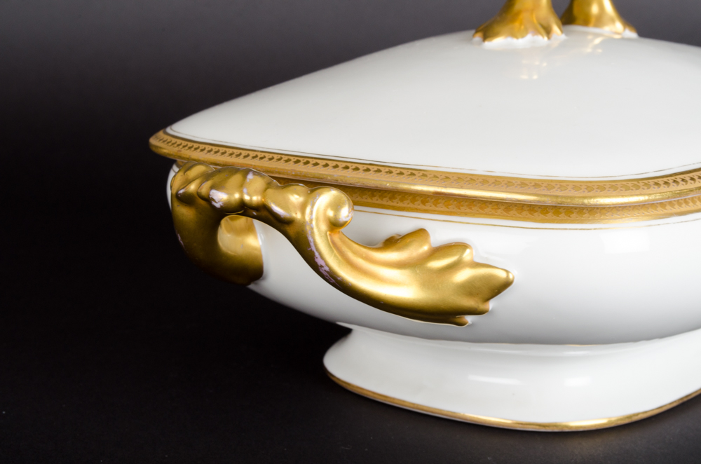 Pouyat Limoges Covered Vegetable