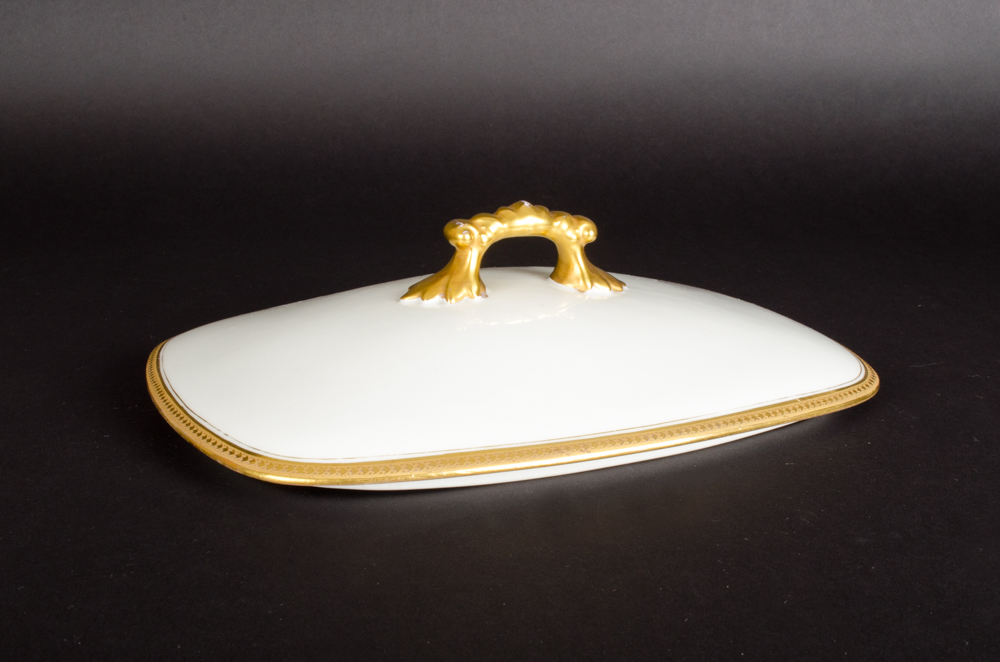 Pouyat Limoges Covered Vegetable