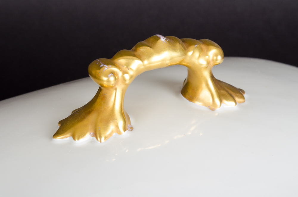 Pouyat Limoges Covered Vegetable