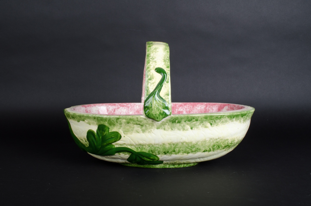 Ceramic Watermelon Basket