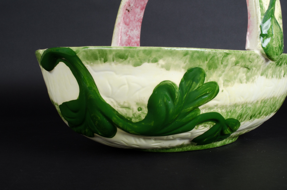 Ceramic Watermelon Basket
