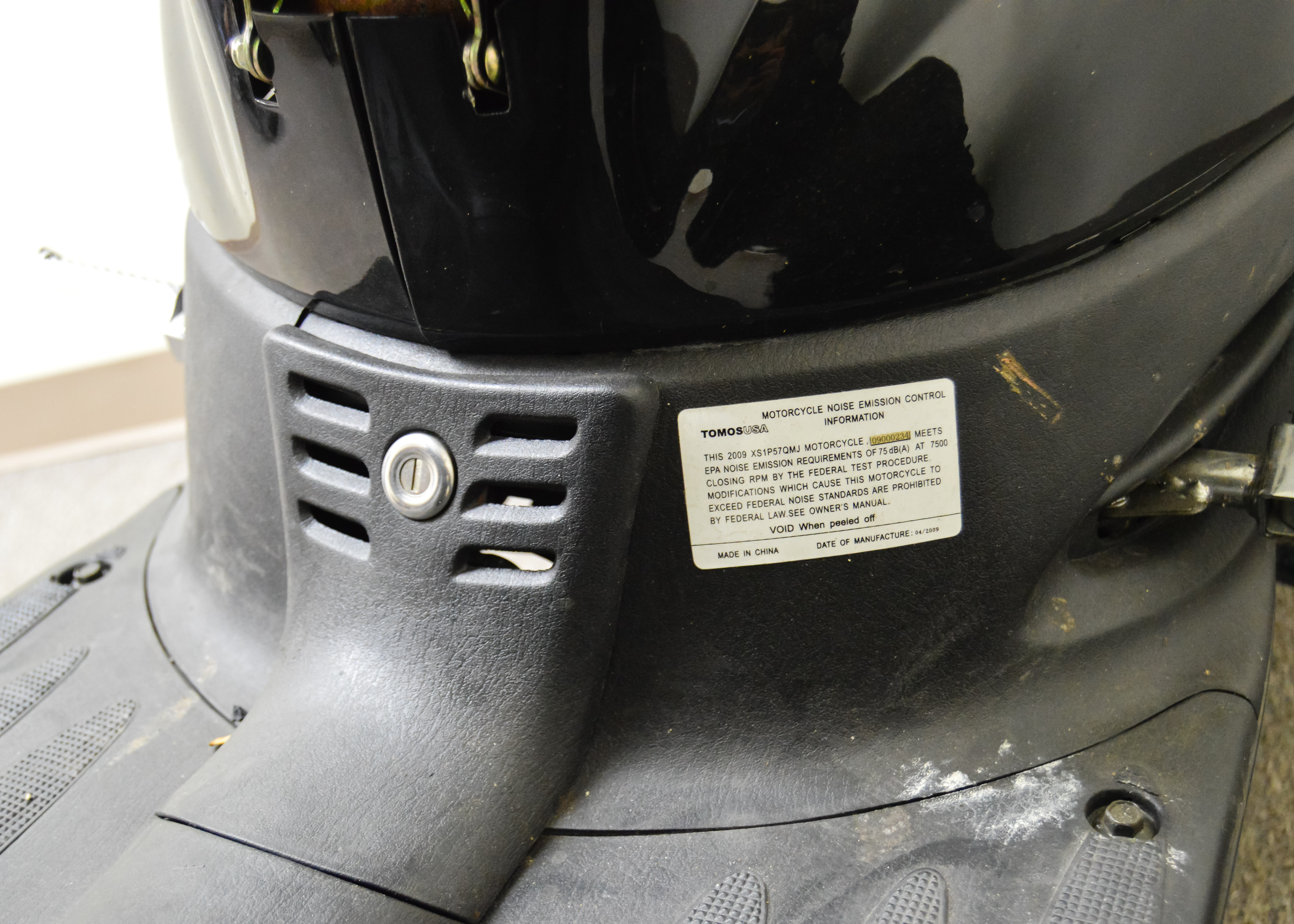 2009 Tomos Velo 150 Motor Scooter