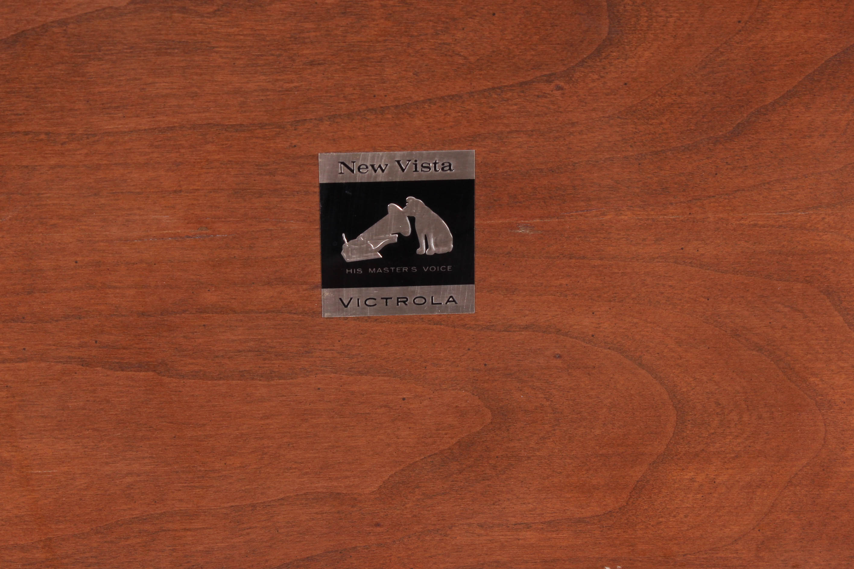 Vintage RCA Victor Record Cabinet with Speakers