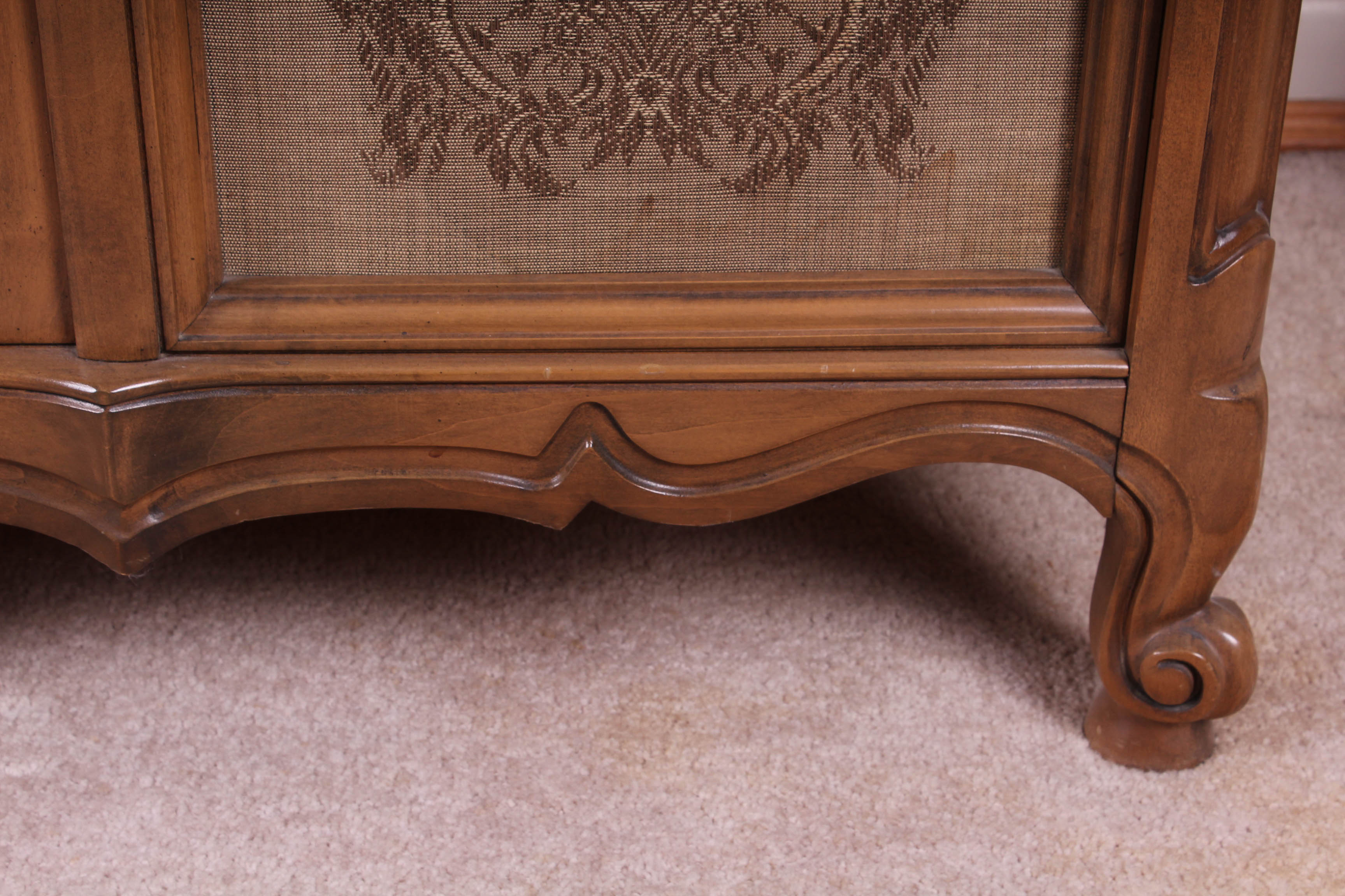Vintage RCA Victor Record Cabinet with Speakers