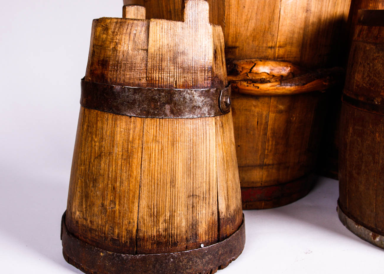 Antique Wooden Barrels