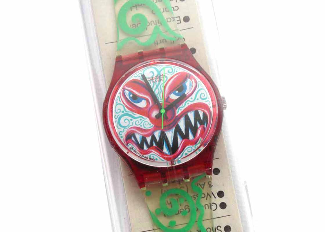 Kenny Scharf "Monster Time" Artist Series Swatch