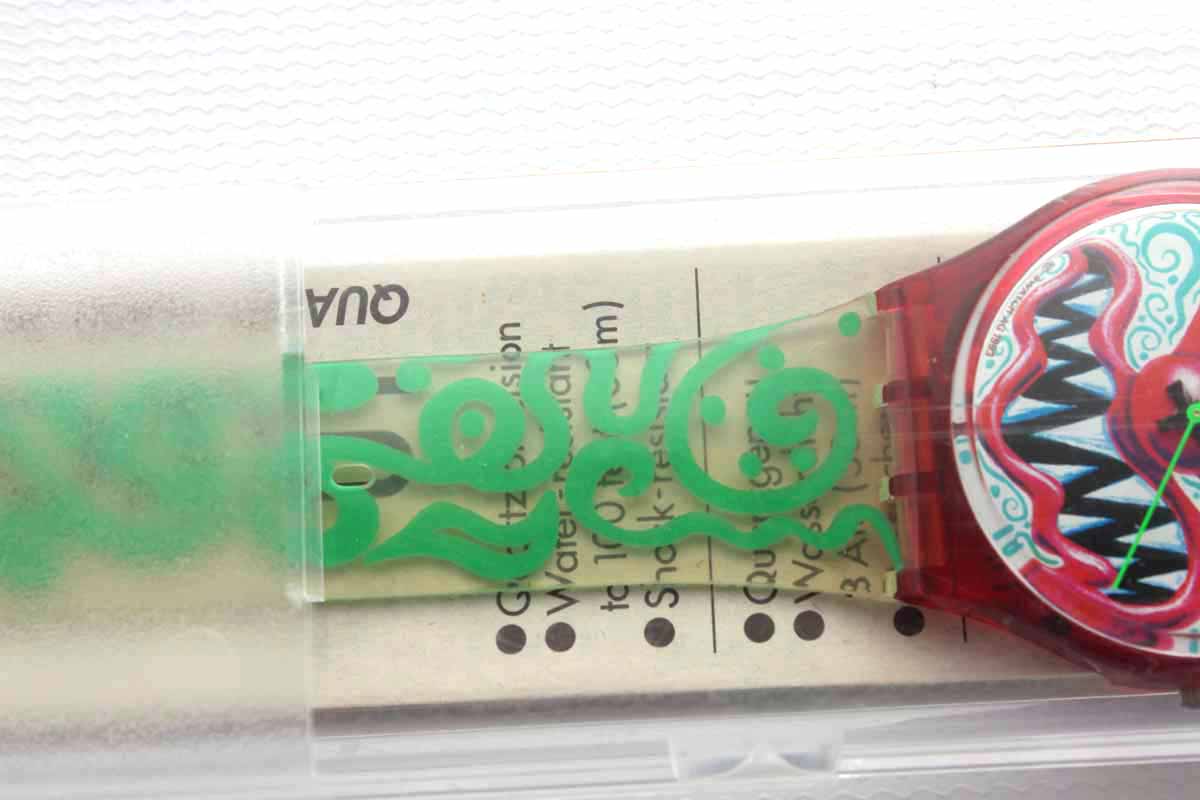 Kenny Scharf "Monster Time" Artist Series Swatch