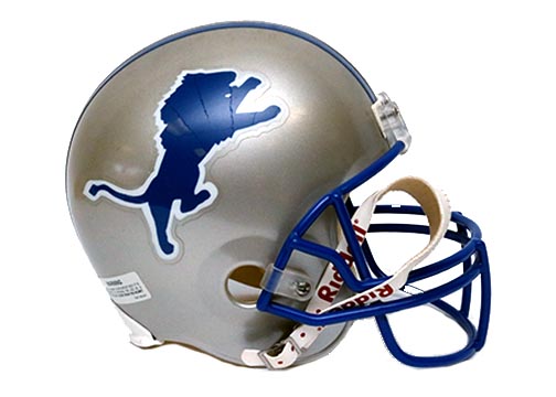 Lions Riddell Full Size Replica Helmet