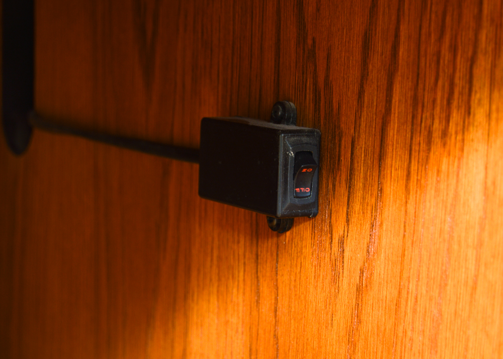 Oak Desk Work Station in Honey Brown Finish