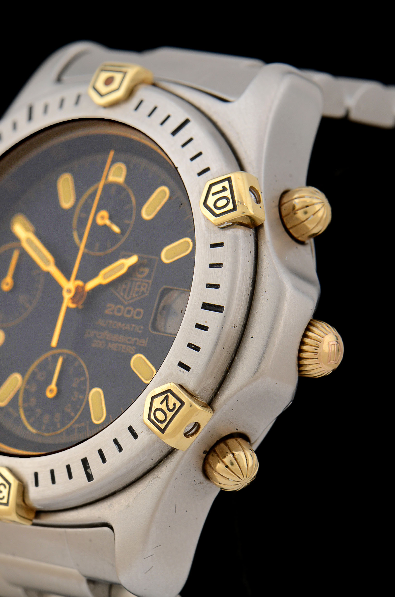 Tag Heuer 2000 Professional Chronograph 200M Steel Watch