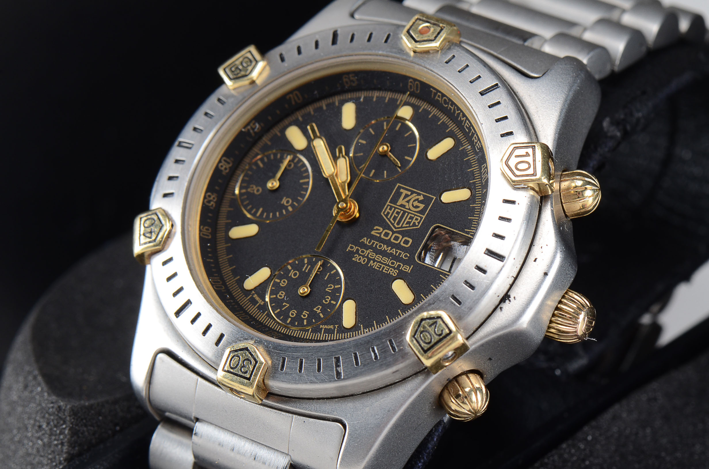 Tag Heuer 2000 Professional Chronograph 200M Steel Watch