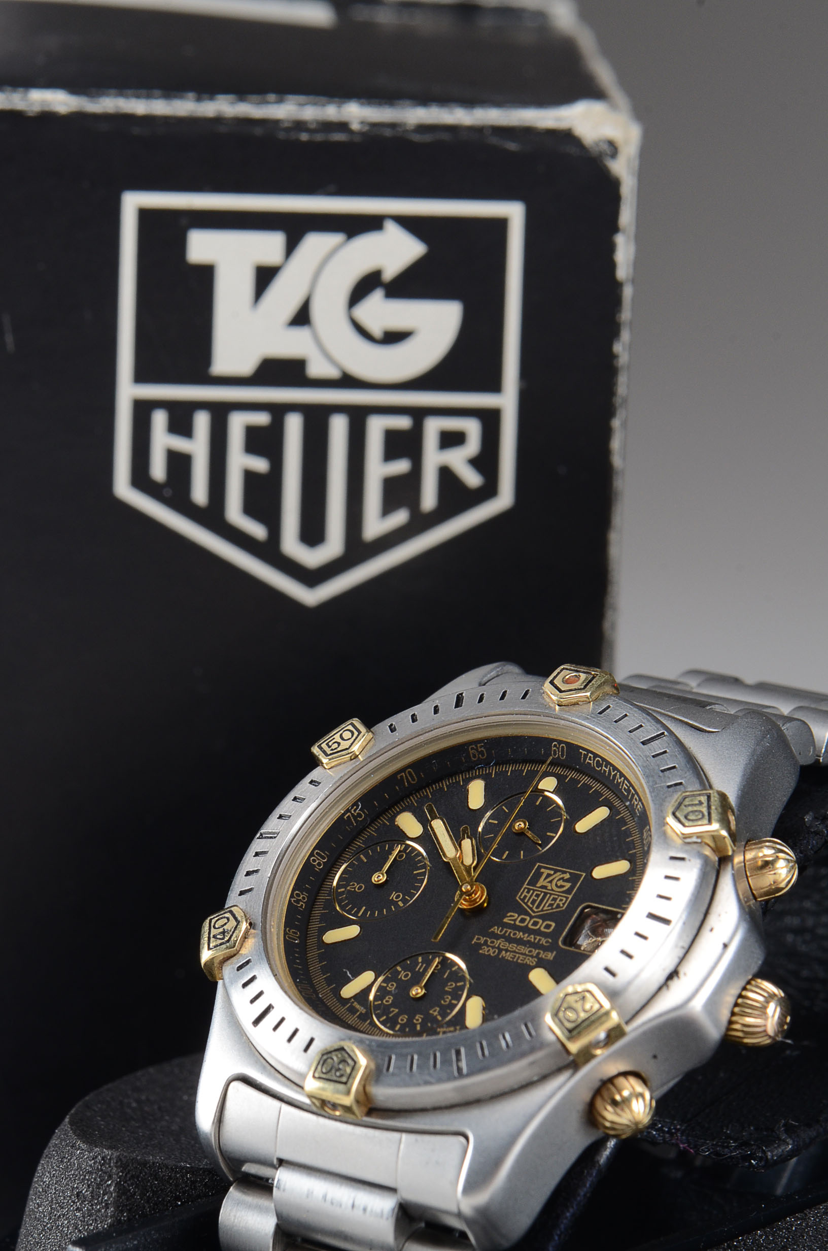 Tag Heuer 2000 Professional Chronograph 200M Steel Watch