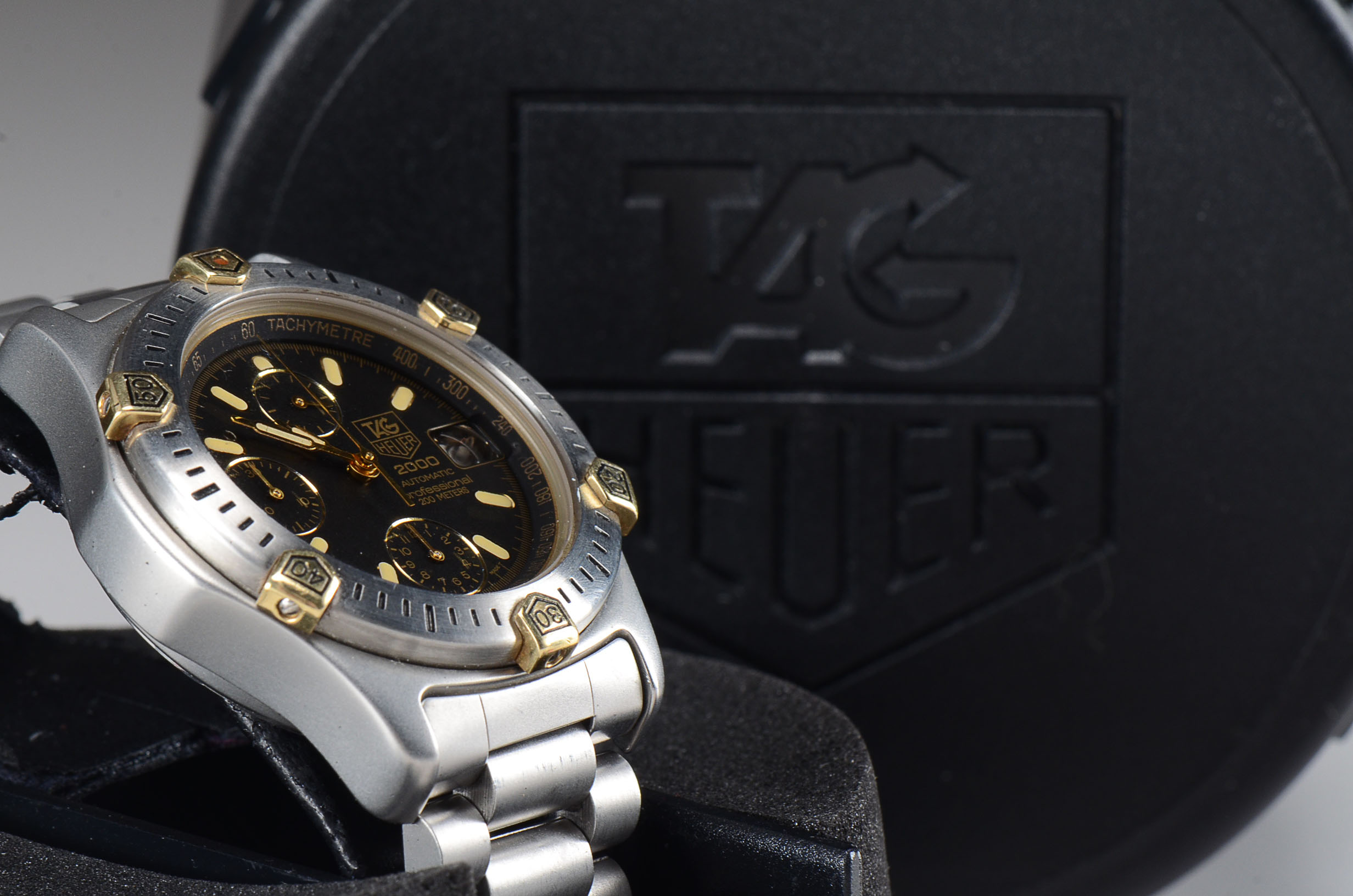 Tag Heuer 2000 Professional Chronograph 200M Steel Watch