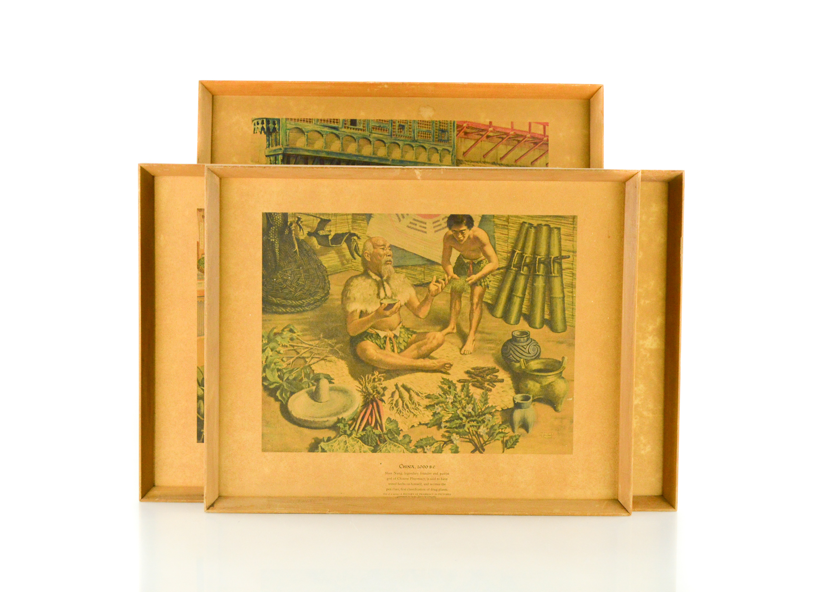 Offset Lithographs By Robert Thom History of Pharmacy In Pictures