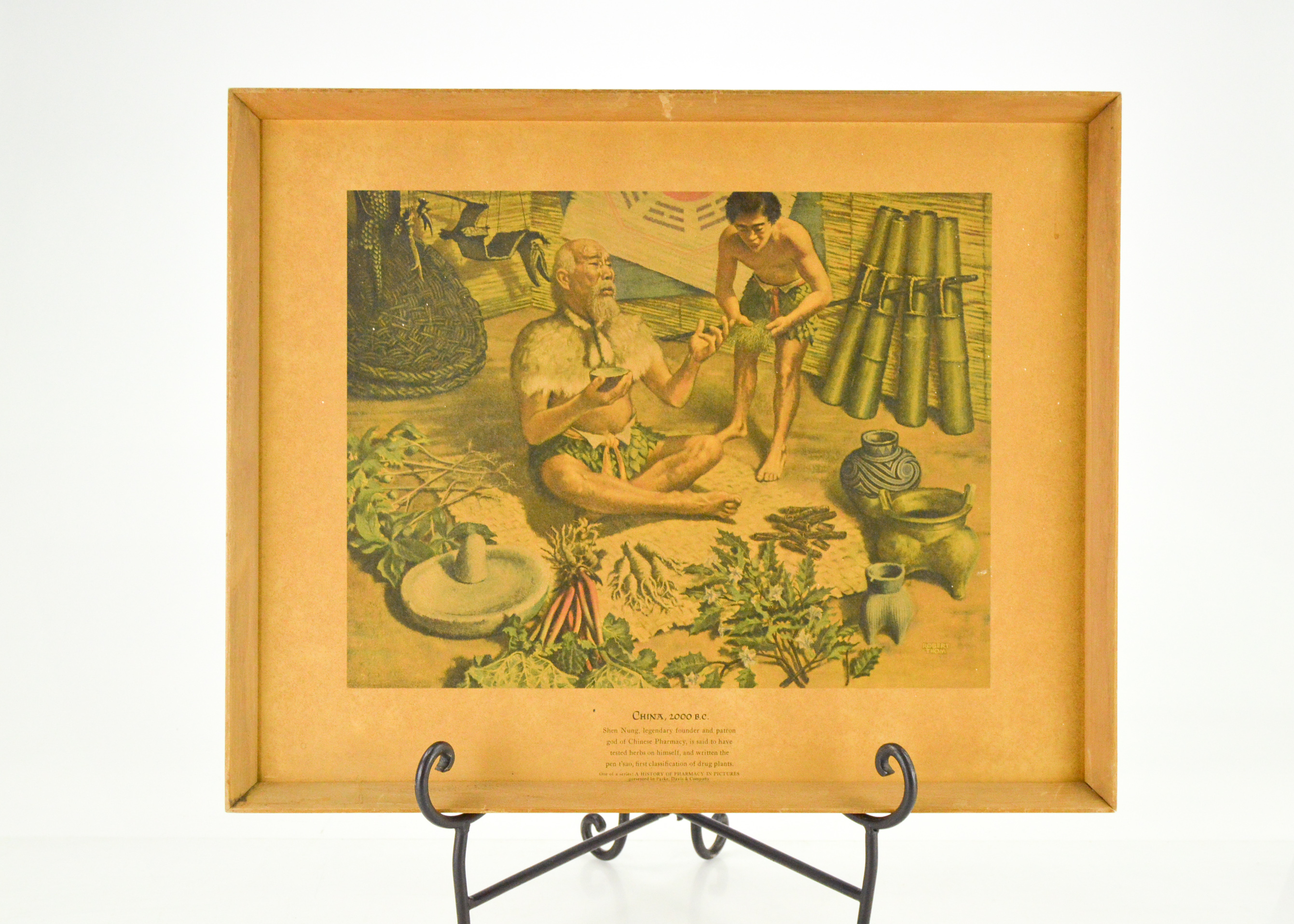 Offset Lithographs By Robert Thom History of Pharmacy In Pictures