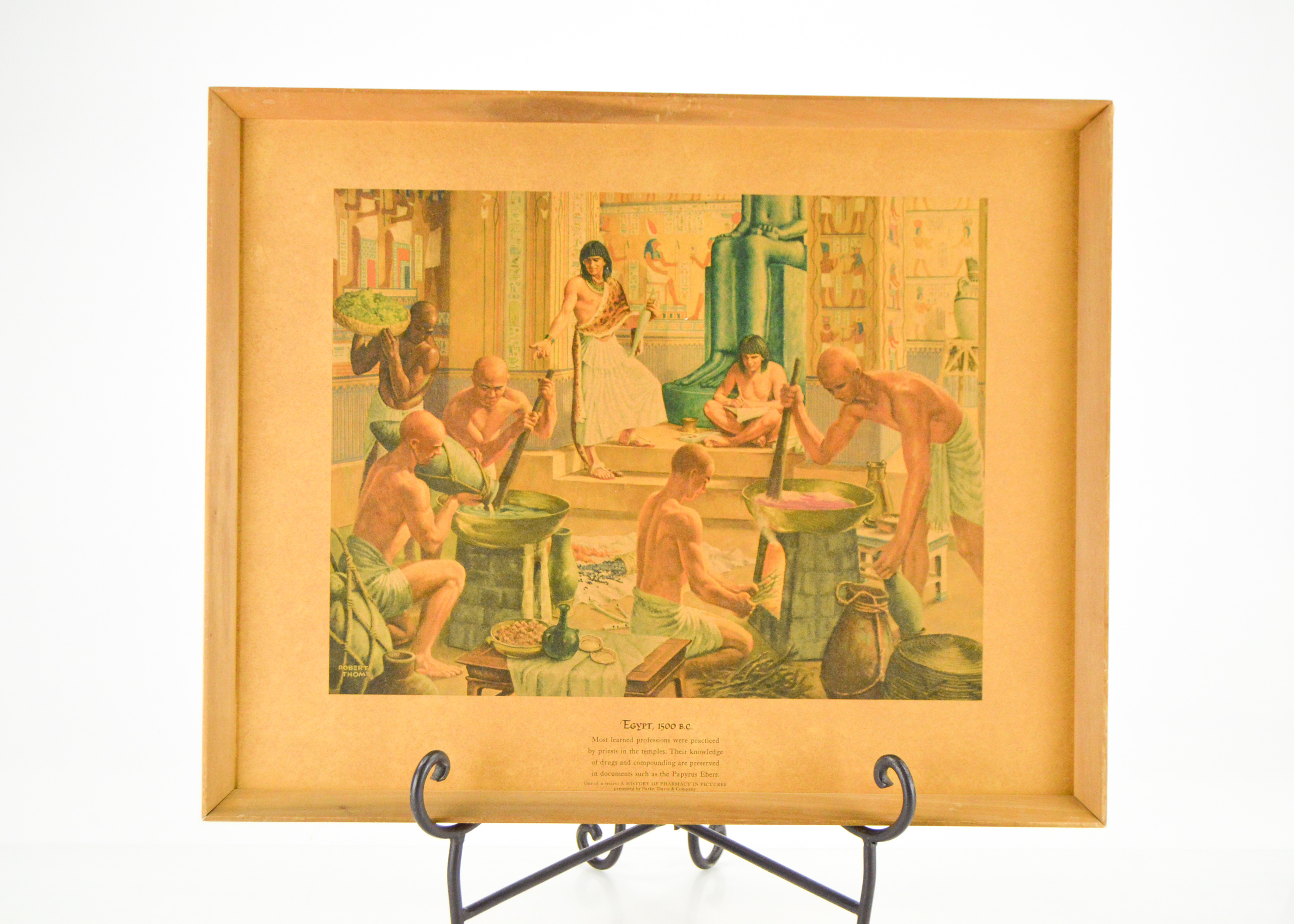 Offset Lithographs By Robert Thom History of Pharmacy In Pictures