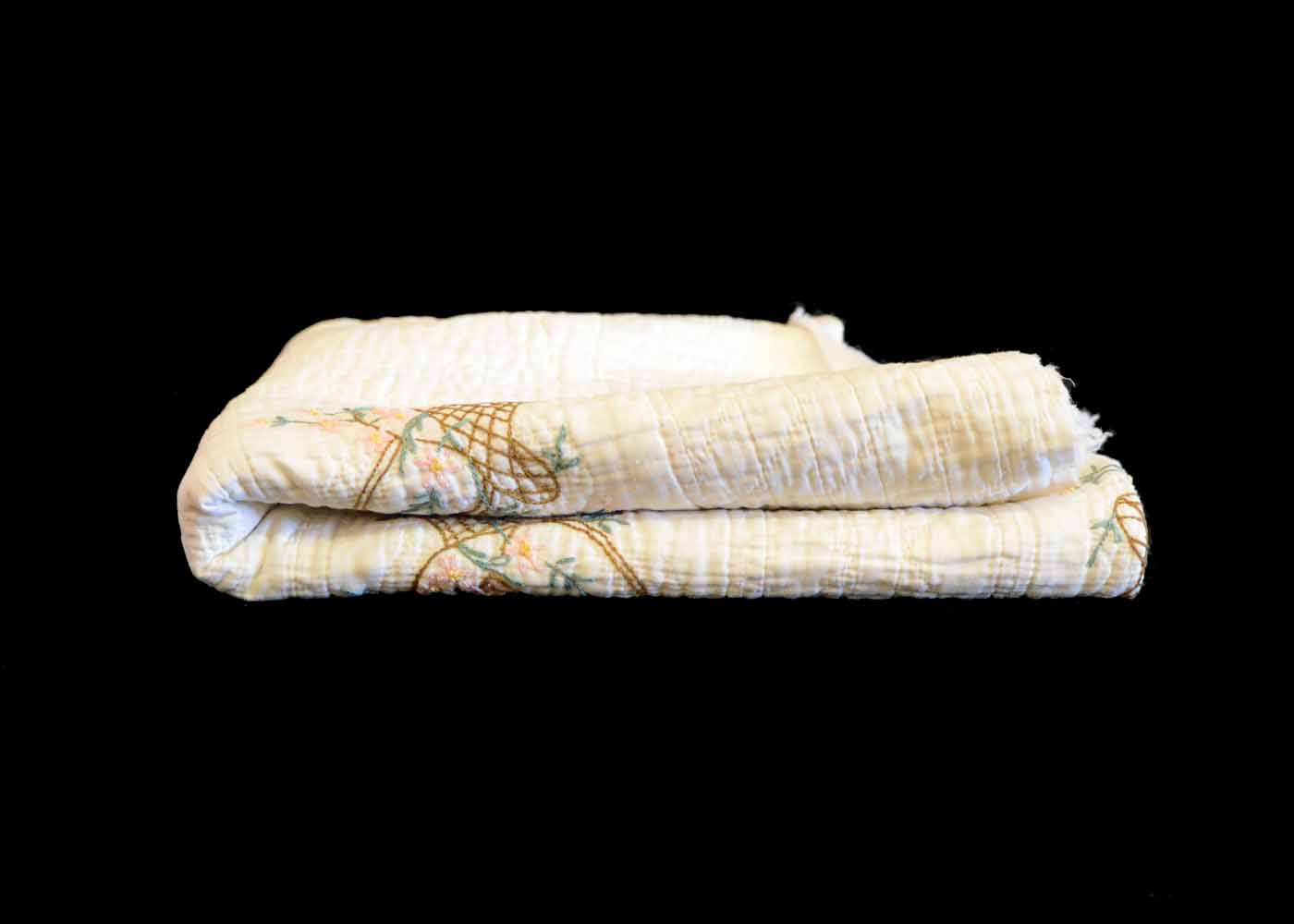 Vintage Hand-Sewn Quilt