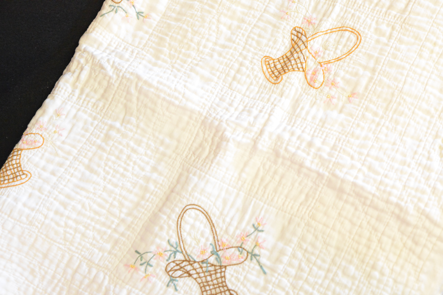 Vintage Hand-Sewn Quilt