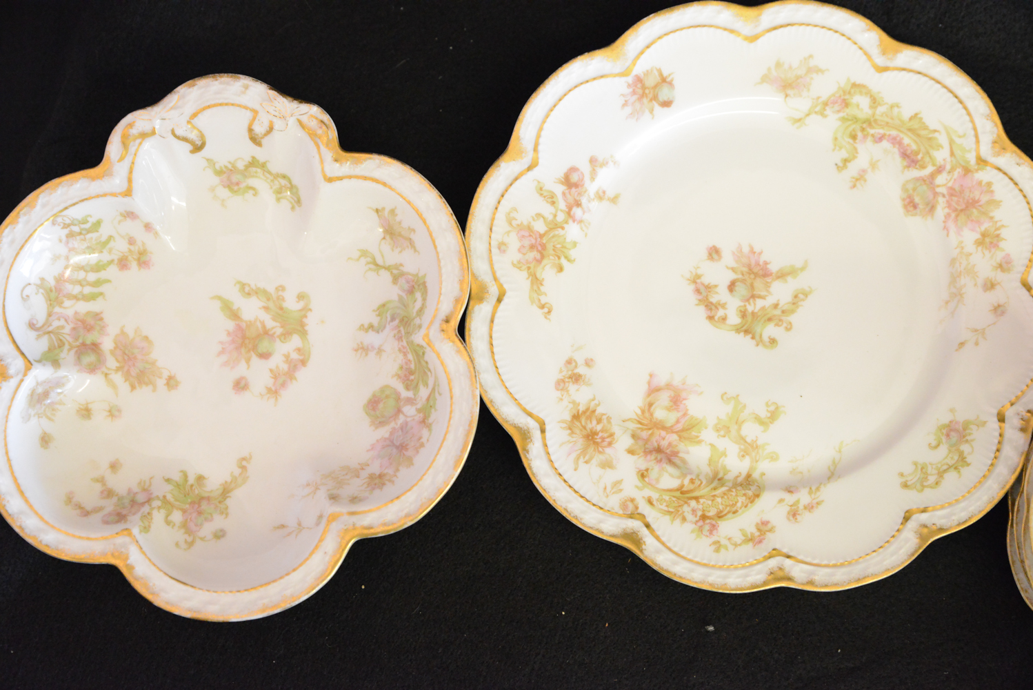 Collection of Vintage French Haviland Limoges Porcelain Dishes