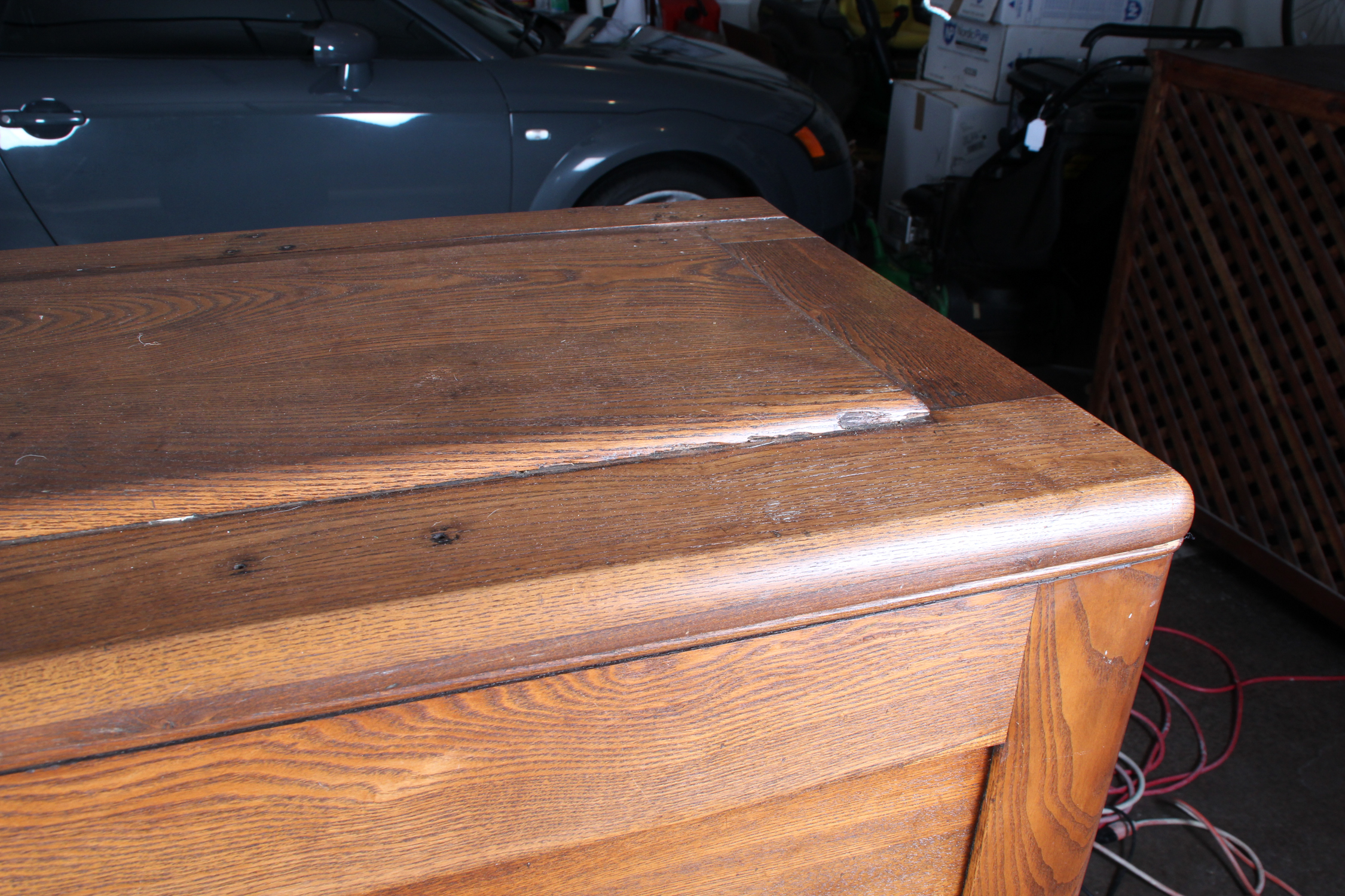 Vintage Gibson Cambria Oak Icebox