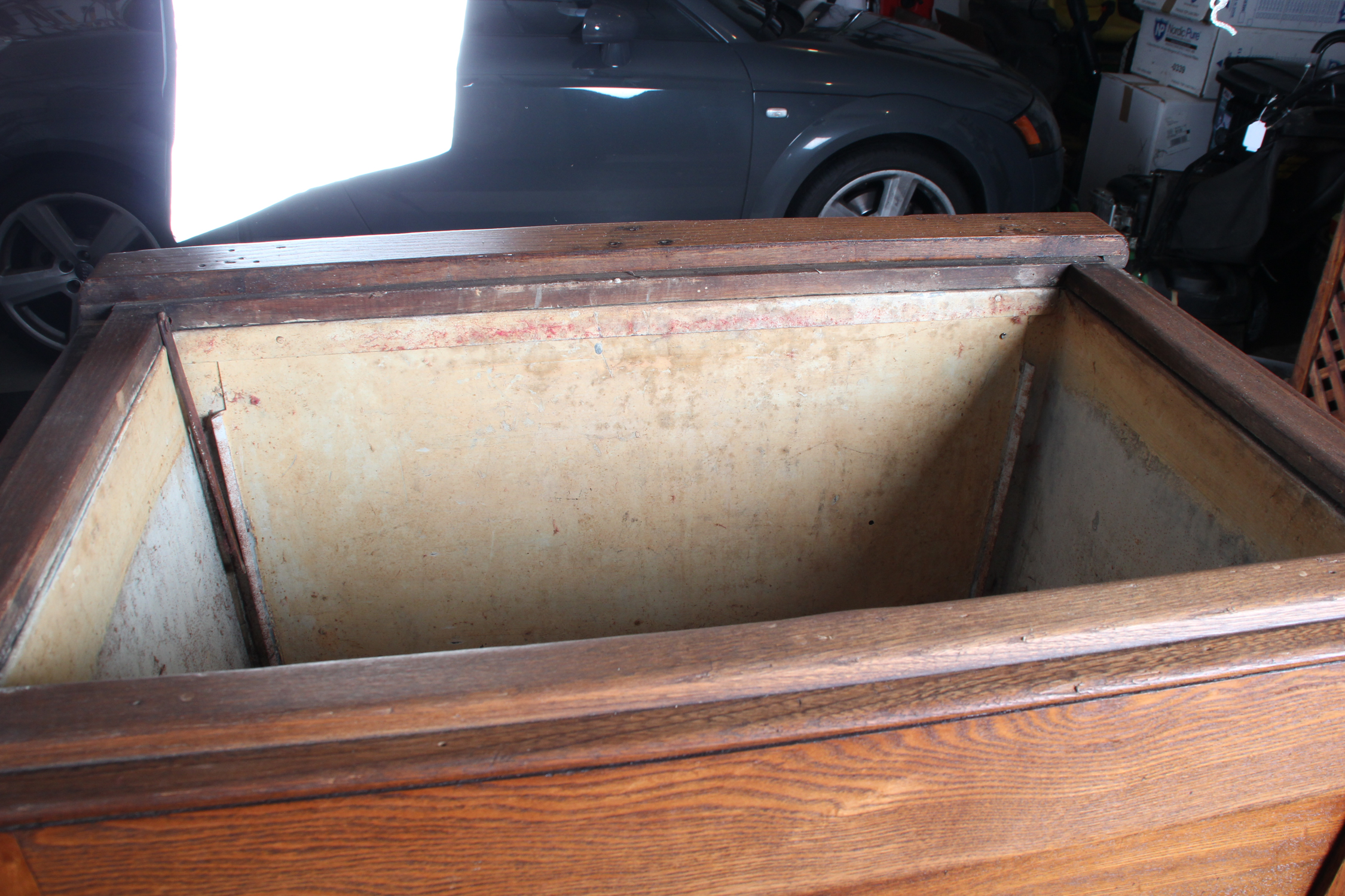 Vintage Gibson Cambria Oak Icebox
